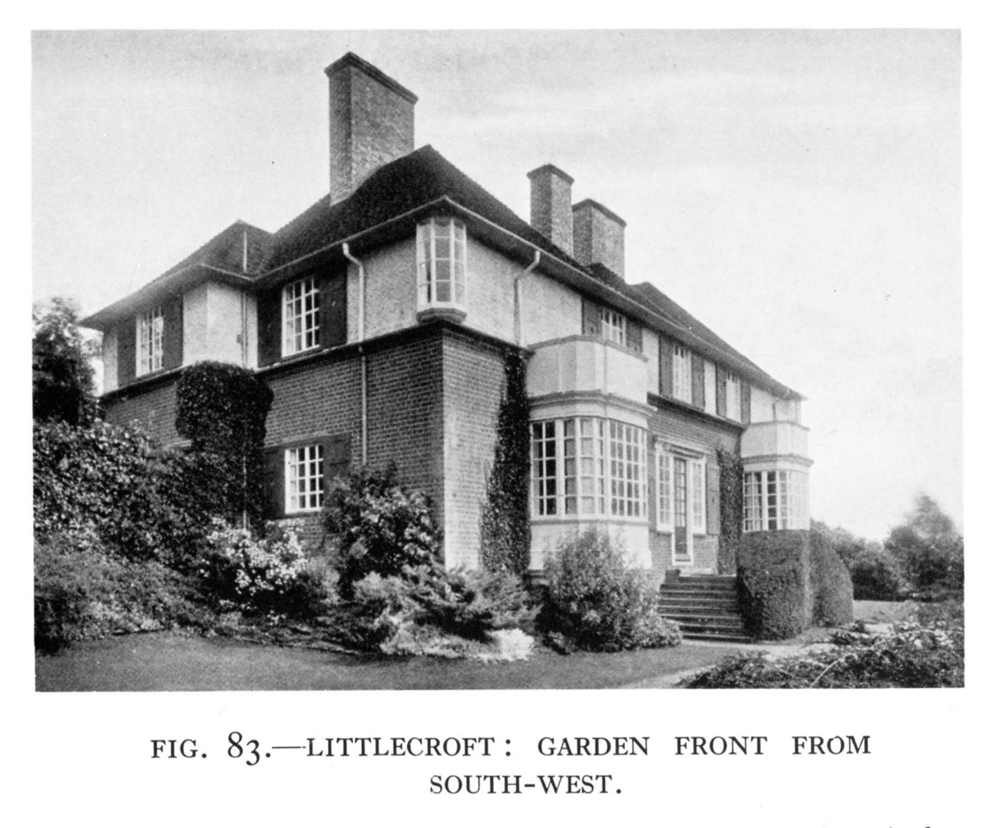 Littlecroft garden side 1913